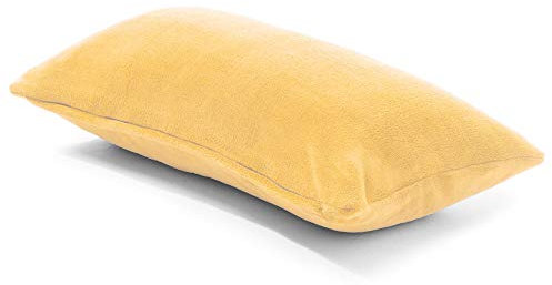 CelinaTex Xanio Dekokissen mit Innenkissen 40 x 80 cm beige Coral-Fleece Sofakissen Mikrofaser Kuschelkissen