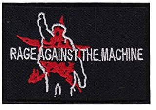 SigitasTrading Rage Against The Machine Machine_4 Aufnäher Besticktes Patch zum Aufbügeln Applique