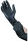 NHGFP 100 guanti in lattice nero blu per la pulizia della casa medica/cibo o giardino guanti universali per mano destra e sinistra, Nero , S