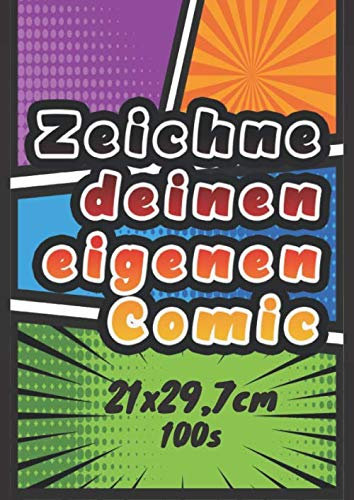 Zeichne deinen eigenen Comic: blanko comic-buch