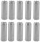 Fafeicy 10 piezas M8*40 Tuerca hexagonal de varilla larga, Tuercas de sujeción de acero galvanizado de 6 Lados, para ensamblar pernos, espárragos (M8*40)