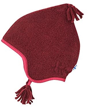 Finkid Pipo Wool Zwergenmütze aus Wollfleece mit Quasten für Mädchen und Jungen