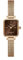 Daniel Wellington Quadro Montre 15.4x18.2mm Double Plated Stainless Steel (316L) Rose Gold