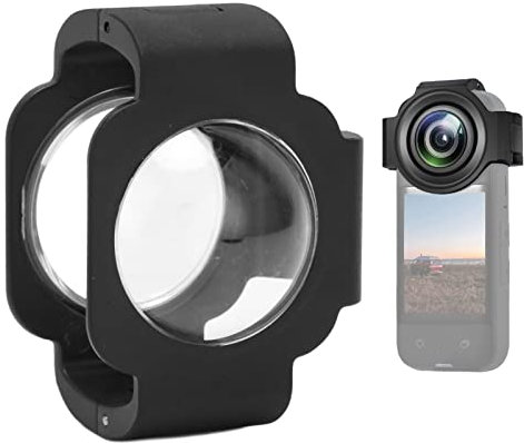 Upgrade Lens Guard for Insta360 ONE X3, Protective Cover Case for Insta360 Camera Accessories Dustproof Tempered Glass Waterproof, Sports Camera Accessories