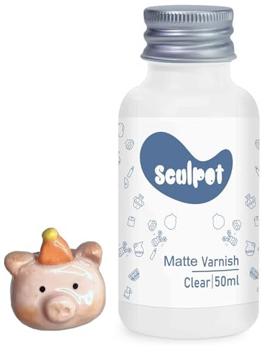 Vernice acrilica trasparente per ceramica, impermeabile e opaca