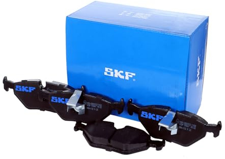 SKF Scheibenbremse Bremsbelag VKBP 90561-4er Set - Position Hinterachse Höhe 73 mm Länge 166 mm Breite 103 mm Dicke 16,5 mm - OE Qualität