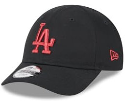 New Era Los Angeles Dodgers Kinderkappe MLB Baseball Hut Cap Klettverschluss 9Forty LA schwarz rot - Toddler
