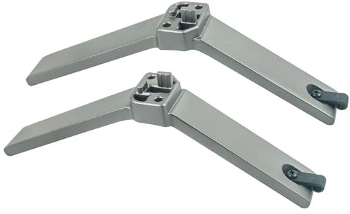 AIDITIYMI 2087-L 2087-R TV Base Stand, TV Stand Legs Replacement Compatible with Toshiba 50-inch Class C350 Series LED 4K UHD Smart TV 50C350KU 50C350LU 55C350LU 50C350U - TV Stand Base with Screws