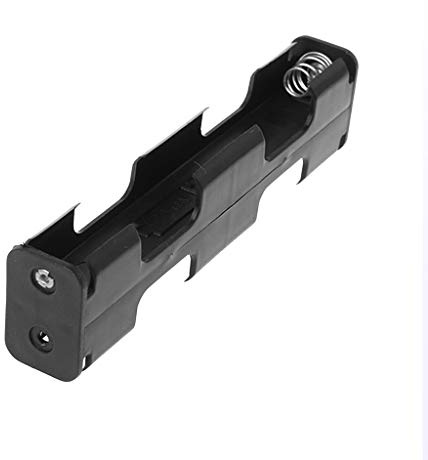 AA 9V Battery Holder for AA Battery Black Storage Box Case Layer 6V Connector Container