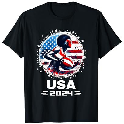 Frauen Basketball Team 2024 Basketball 2024 USA Team 2024 T-Shirt