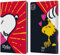 Head Case Designs Offizielle Peanuts Snoopy & Woodstock 2 Halbzeiten Und Gelächter Leder Brieftaschen Handyhülle Hülle Huelle kompatibel mit Apple iPad Pro 11 M4 2024