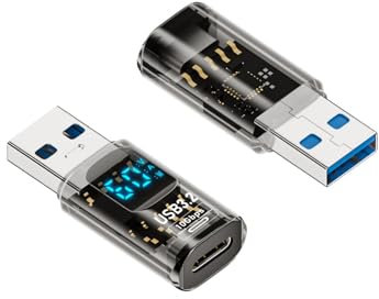 Hxyxbnhno Adaptateur USB C vers USB 10 Gbit/s Transfert de données rapide pour gadgets USB C vers USB A