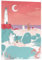 Posterlounge Die Mumins am Sandstand Acrylglasbild 13 x 18 cm Natur Wanddeko