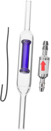 ROMISBABA 2stücke Aquarien Rückschlagventile Aus Edelstahl Checkventile Für Luftpumpen Installieren Langlebig Und Zuverlässig Geeignet Für Fischbecken