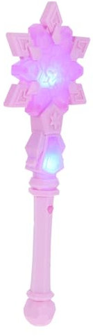 WHAMVOX Schneeflocke Für Mädchen Prinzessinnen-fee Halloween-partyzubehör Seifenblase Einzigartiges Schneeflocken-Design Batteriebetrieben Geburtstagsgeschenk Für Jungen Und Mädchen