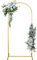 1.8M Hochzeitsbogen, Hintergrundständer BallonBogen, Metall Support Set für Hochzeiten, Gartenpartys, Geburtstag, Fotoautomaten, Party Dekoration