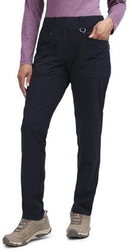 Rohan Women's Stretch Bags Walking Trousers, Ladies Outdoor Pants, Hiking, Trekking Pants, Packable & Crease Resistant with UPF 40+ UV Sun Protection - True Navy, 8 Short