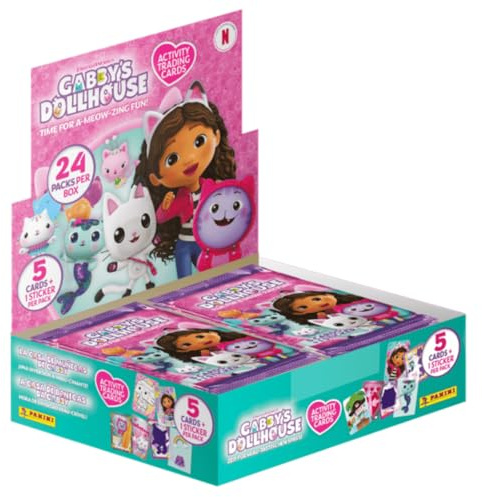 Panini Gabby’s Dollhouse - Trading Cards (Box mit 24 Tüten)