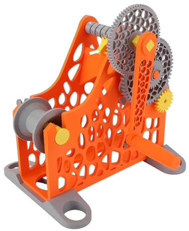 Yechiry 3D-Drucker-Filamentaufwickler, Handgekurbelter 1-kg-Filamentaufwickler mit Abnehmbarem Modularem Design, Einfaches Aufwickeln für 3D-Druck, Schweißen, Textilarbeiten und