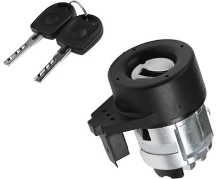 3B0905855C Car Ignition Lock Cylinder with 2 Keys for Seat for Ibiza III 6L1 2002 2003 2004 2005 2006 2007 2008 2009