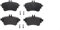 Brembo P 50 094 - Pastiglia Freno - Anteriore