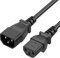 FSKE 5m IEC 320 C13 to C14 Extension Power Cable Cord Male to Female kettle Lead for computers, servers, routers, and switches,monitors,rice cookers.