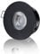 lambado® LED Spots für Badezimmer IP65 in Schwarz - Moderne Deckenstrahler/Einbaustrahler für Außen inkl. 230V 5W GU10 Strahler warmweiß - Hell & Sparsam