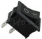 Mini interruttore a bilanciere rettangolare on/off, nero, pulsante a bilanciere per auto e barca, KCD1-2 pin, 250 V, 3 A