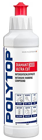 Polytop Diamant Ultra Cut 3000 Profi Intensivschleifpaste Schleifpaste Politur 250 ml