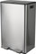 Spirella - Poubelle Tri Sélectif Cuisine Capacité 60L (2x30L) à Pédale - Modèle Aliya - Acier INOX Brossé - Couvercle Soft-Close - Seaux Amovibles - Poignées Latérales - Design Moderne - INOX