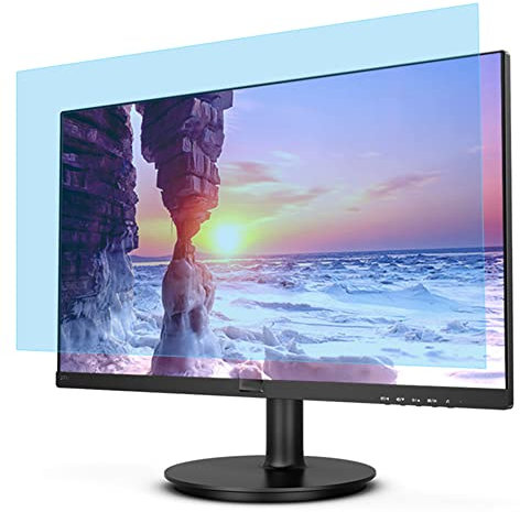 KELUNIS Anti Luz Azul/Anti Reflejante/Anti-Rasguños Película Protectora De Pantalla De TV Aliviar La Fatiga Ocular Y Dormir Mejor para LCD De 32-75 Pulgadas, LED/A / 43in 942/529mm