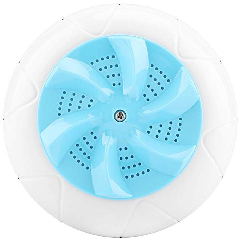 Mini Washing Machine, Portable Mini Ultrasonic Washing Machine Travel Laundry Washer Cleaner Cleaning Tool Compact Personal Baby Clothes Washer for Personal Laundry Camping RV Trip(Blue)
