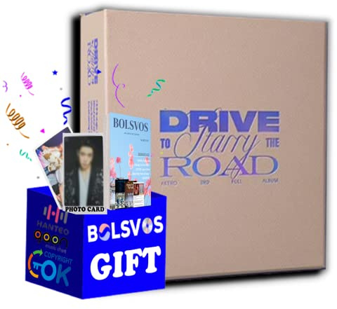 Astro - Drive To the Starry Road [Road ver.] (3rd Full Album) Album+Pre Order Limited Benefits+BolsVos K-POP eBook (21p), Photocards