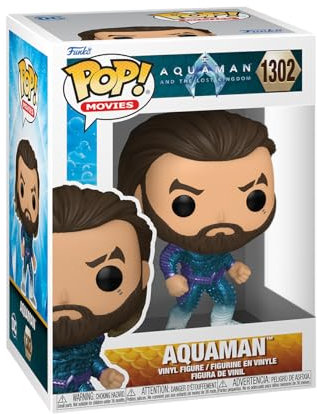 Funko POP! Movies: DC - Aquaman - Vinyl-Sammelfigur - Geschenkidee - Offizielle Handelswaren - Spielzeug Für Kinder Und Erwachsene - Movies Fans - Modellfigur Für Sammler Und Display