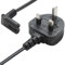 TRD UK Right Angle 2 Pin Figure 8 Power Lead, 2 Pin power cable Compatible with Printers, LED LCD Smart TV Monitor, PC, Laptop Chargers, PS4, Xbox One S/X Figure 8 power cable Cord (3M)