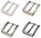 4 Stück Gürtelschnalle Herren, gürtelschnalle 40mm edelstahl, gürtelschnallen für herren, gürtelschnallen, Einzackige Quadratische Ersatzschnalle aus Zinklegierung(Classic Silber/Bronze/Grau/Dunkel)