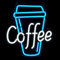SHENEON Coffee Neon Sign for Wall Decor Bright Led Neon Light for Business Coffee Lights Up for Coffee Store Shop Bars Restaurant Hotels Salons Clubs Coffee Lovers,ssize13.6 * 12.0in(XD341)