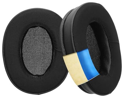 kwmobile 2X Ohr Polster kompatibel mit Sony WH-XB910N - Ohrpolster Kopfhörer - Kunstleder Polster für Over Ear Headphones - Cooling Effekt