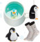 Nuenen 4 Pcs Penguin Graduation Gifts for Her Include 1 Penguin Ceramic Coffee Mug with Handle 1 Fidget Stress Relief Pinch Toy 1 Keychain Pendant 1 Sock for Birthday Mum Woman Bridesmaid Gift