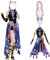 CR ROLECOS Citlali Cosplay Spiel Charaktere Citlali Kostüm Outfits Kleid Halloween Karnival Anzug Full Set für Frauen mit Perücke S