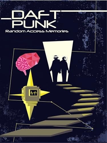 Daft Punk Random Access Memory - Poster, 30 x 40 cm