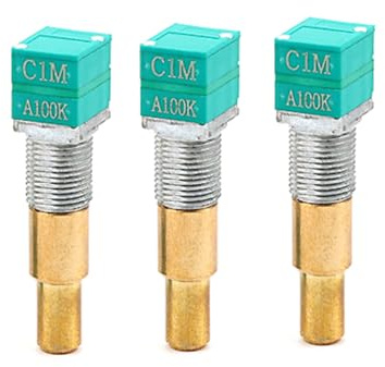 3 Teile Einfache Installation Zuverlässige Steuerung Zwei Achsen Potentiometer Glatte Rotation Potentiometer Für Auto Und Navigationswagennavigation