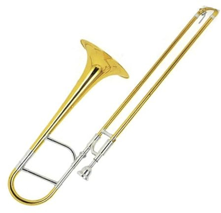 Posaune Goldlackierte Es Alt Posaune Musikinstrument