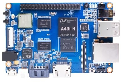 Banana Pi BPI-M2 Ultra Single Board Computer, Allwinner A40i Quad-Core Cortex-A7, 2GB DDR3 RAM, 8GB eMMC, HDMI (Single Board)
