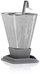 VIVA scandinavia Infusion Tee Sieb, grau, 6 x 6 x 9 cm