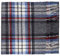Oxfords Cashmere Reine Schurwolle Luxury Tartan Schal, Grey Stewart