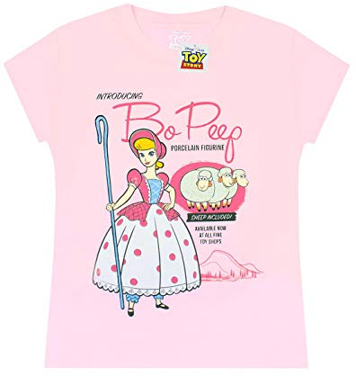 Disney Pixar Toy Story Bo Peep Character Girl's T-Shirt