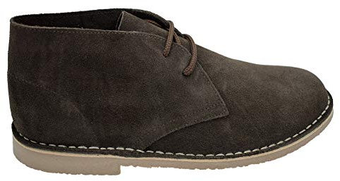 BOTA SAFARI CORDÓN CARAPIJO CANO CONFORT PISAMIERDA SERRAJE CAMELLO (Marron, numeric_43)