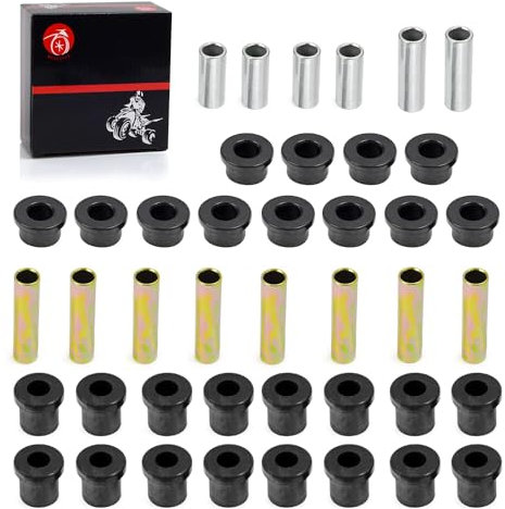 Todos los kits de cojinetes y manguitos de suspensión de brazo delantero trasero y superior de hoja compatibles con Club Car DS Golf Cart 1992 en adelante