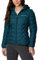 Columbia Delta Ridge Down Hooded Jacket, Piumino Con Cappuccio Donna, Delta Ridge 1 Down Hooded Jacket, Blu (Night Wave), XS